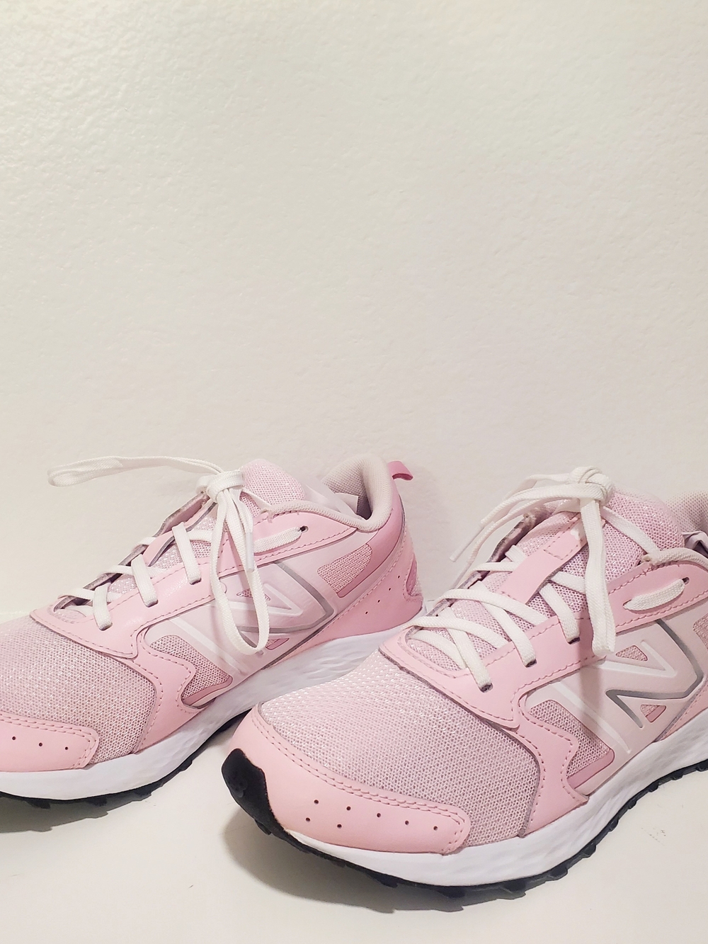 New Balance Pink Athletic Sneakers, Kids Unisex Size 6.5, Womens Size 8